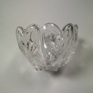 Marquis by Waterford Crystal Trinket Finger Bowl Scalloped Edge 3.5" x 2.5"